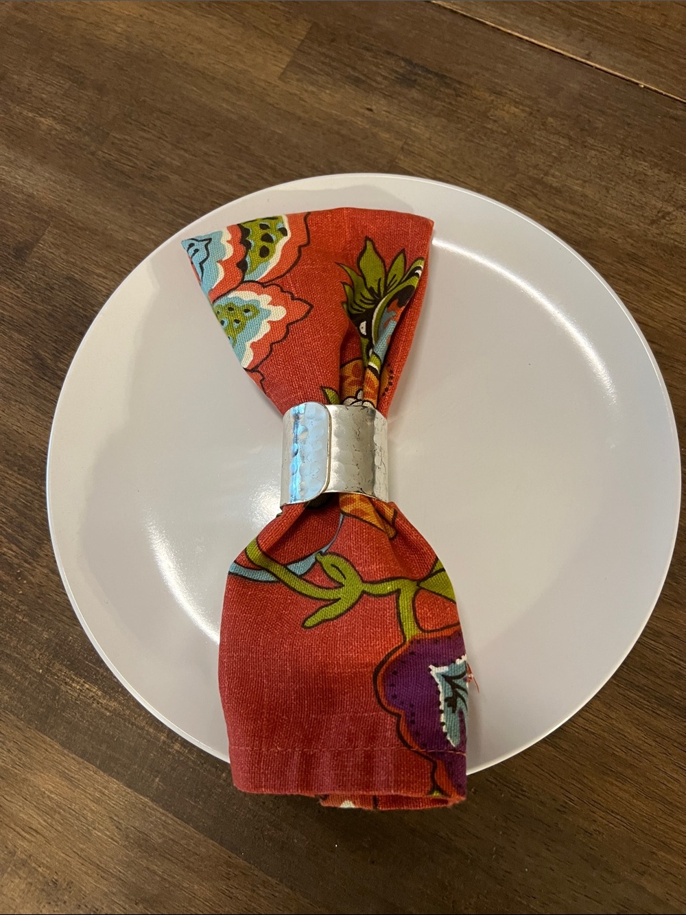 Silver Napkin holder